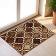 thumbnail image 1 of Superior Viking Trellis Indoor Large Area Rug, 2' x 3', Brown, 1 of 7