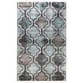 thumbnail image 1 of Superior Viking Trellis Indoor Large Area Rug, 7' x 9', Turquoise, 1 of 6