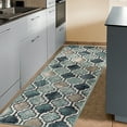 thumbnail image 1 of Superior Viking Trellis Indoor Area Runner, 2' 7" x 10', Deep Royal, 1 of 5
