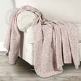thumbnail image 1 of Superior Vineyard Cotton Blend Matelasse Coverlet, Throw (Non-Standard), Blush, 1 of 5