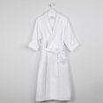 thumbnail image 1 of Superior Waffle Cotton Unisex Soft Adult Bath Robe, Small, White, 1 of 12