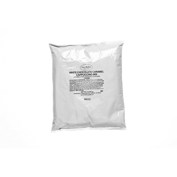 Superior White Chocolate Caramel Powdered Cappuccino Mix (1 bag/2 lbs)