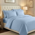 thumbnail image 1 of Superior Wickenden Egyptian Cotton Solid Duvet Cover Set, 1 of 5