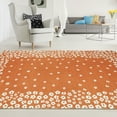 thumbnail image 1 of Superior Wildflower Floral Boho Indoor Area Rug, Rust, 3' x 5', 1 of 4