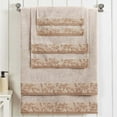 thumbnail image 1 of Superior Wisteria Floral Cotton 6 Piece Assorted Towel Set, Ivory, 1 of 8
