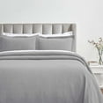 thumbnail image 1 of Superior Zenith Cotton Matelasse Bedspread Set, King, Gray, 1 of 7