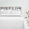 thumbnail image 1 of Superior Zenith Cotton Matelasse Bedspread Set, King, White, 1 of 7
