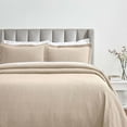 thumbnail image 1 of Superior Zenith Cotton Matelasse Bedspread Set, Queen, Beige, 1 of 7