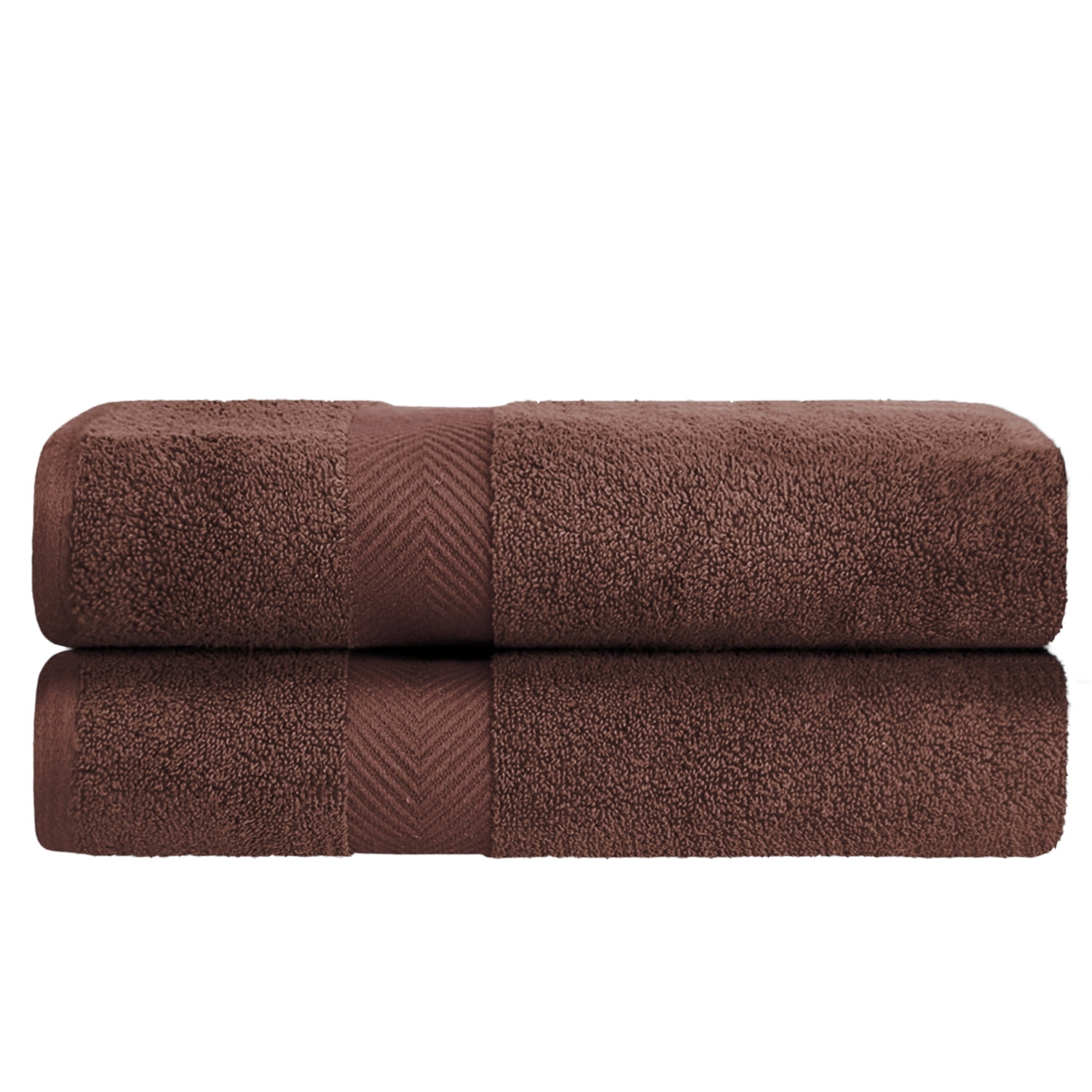 Central Park Studios Grace Textured Zero Twist Set of 4 Bath Towels in Bleached Denim, Size: 4 Pack
