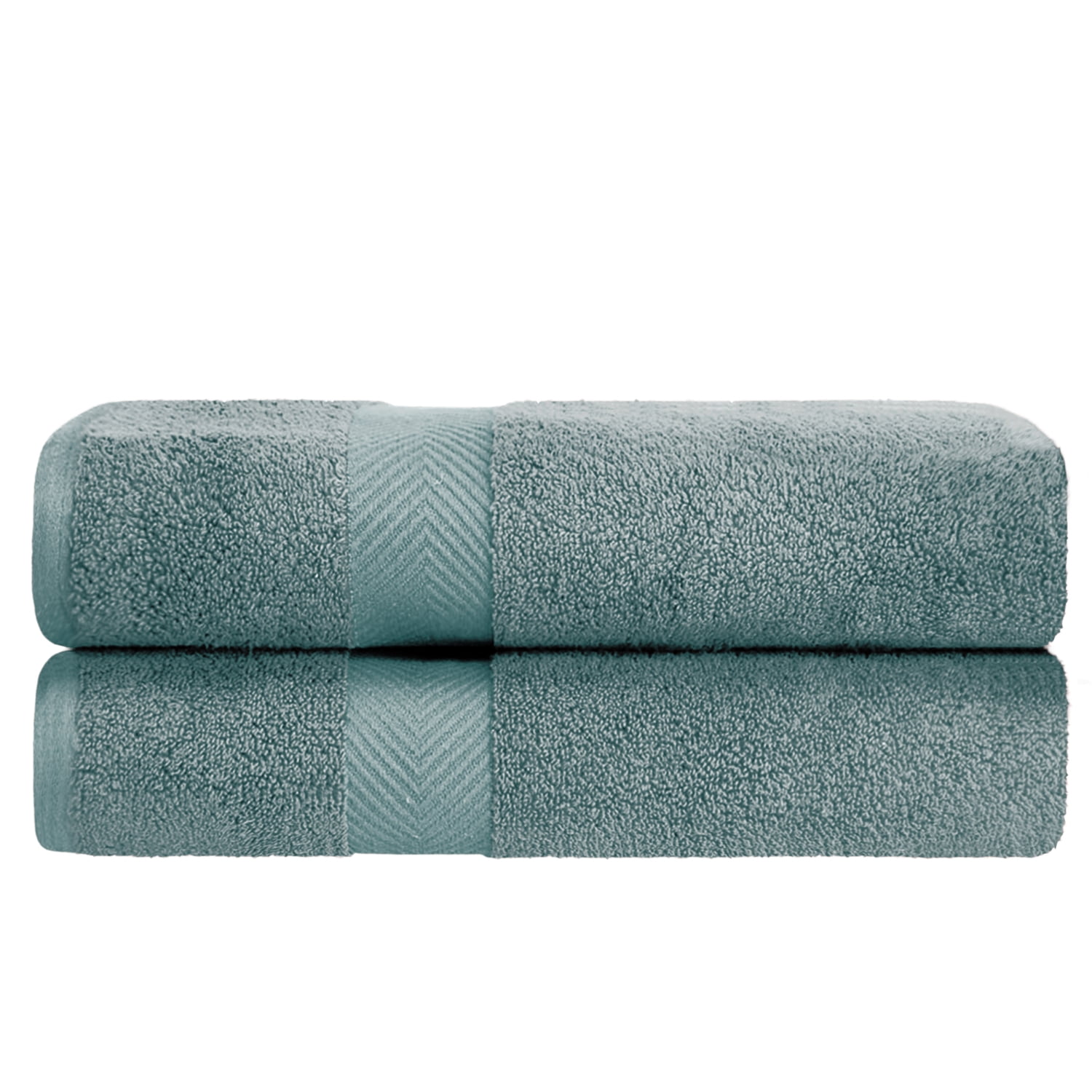 Jade Green Oversized Egyptian Cotton Bath Towel Set