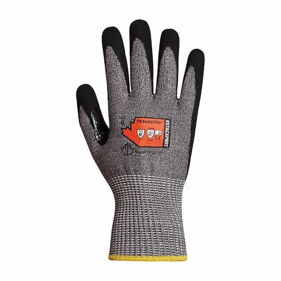 Superiorglove Tenactiv CX Glove W/Blended HPPE/Steel Micropore Nitrile Palm ANSI A7 Size 7