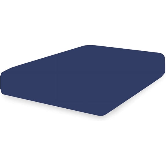 Superity Linen Fitted Sheet - 100% Cotton Crib Size Mattress Cover - Soft, Smooth, and Comfortable - 200 Thread Count - Bed Sheet Stretches to 7 inches for Snug Fit.