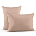thumbnail image 1 of Superity Linen Pillow Cases Standard Size - Envelope Enclosure - 2 Pack - 100% Soft and Comfortable Premium Cotton - Taupe, 1 of 8