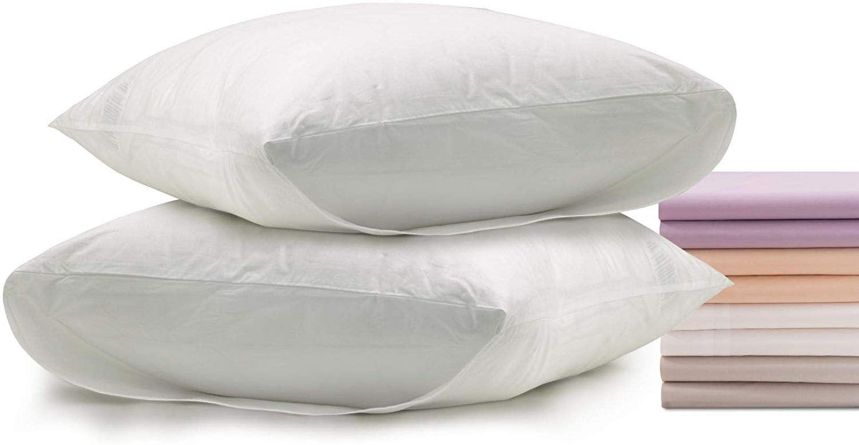 Superity Linen White Cotton Pillow Cases 100 Cotton Breathable