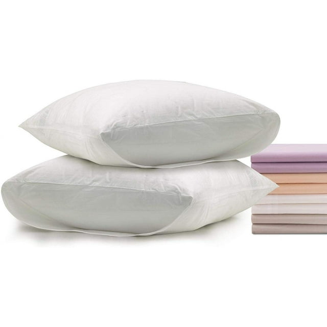 Superity Linen White Cotton Pillow Cases 100 Cotton Breathable