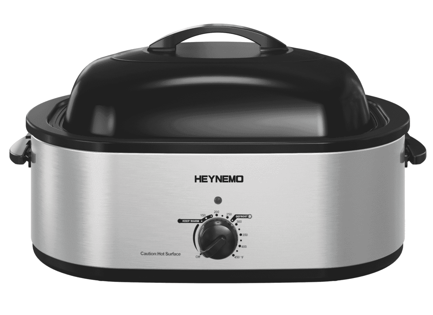 Superjoe 18 Quart Stainless Steel Roaster Oven with SelfBasting Lid