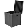 thumbnail image 1 of Superjoe 51 Gallon Outdoor Deck Storage Box, Patio Resin Storage Bin Outdoor Cushion Storage (Gray), 1 of 6