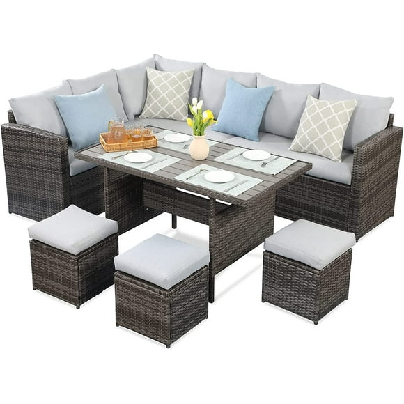 Outdoor Sectional Dining Table