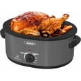 thumbnail image 1 of Superjoe 8 QT Electric Roaster Oven with Self-Basting Lid, Defrost Warm Function, Removable Pan, Stainless Steel, Grey, 1 of 6