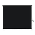 thumbnail image 1 of Superjoe 8x8 ft Crank Operated Outdoor Roller Shade Patio Cordless Blinds 95% Block,Black, 1 of 9