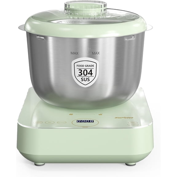 Superjoe Electric Dough Maker With Ferment Function, 5.2 Qt, 304 Stainless Steel Bowl, Green