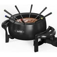 thumbnail image 1 of Superjoe Electric Fondue Pot Set for Melting Chocolate Cheese, 3 Quart Fondue Set with Adjustable Temperature Control and 8 Color-Coded Forks, 1000W Non-Stick Fondue Maker for Dessert, Oil and Broth, 1 of 7
