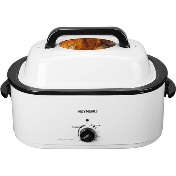 Superjoe Electric Roaster Oven 1450W 26 qt Electric Rotisserie and Roaster