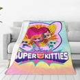 Superkitties Kids Adults UltraSoft Micro Fleece Blanket Throw All
