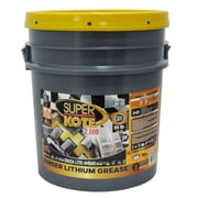 Amber Lithium Grease, EP2 Extreme Pressure, High Temp - 35LB. 5 Gallon Pail