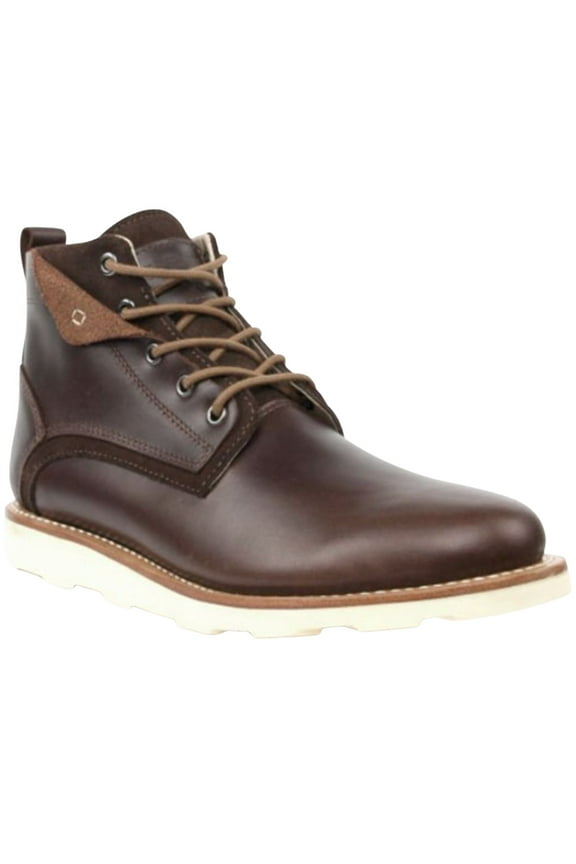 Men's Makan Desert Boot Round Toe Black Cherry 11.5 EEE US