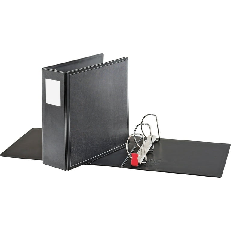 SuperLife Easy Open Locking Slant-D Ring Binder, 3 Rings, 4 SuperLife Easy Open Locking Slant-D Ring Binder, 3 Rings, 4