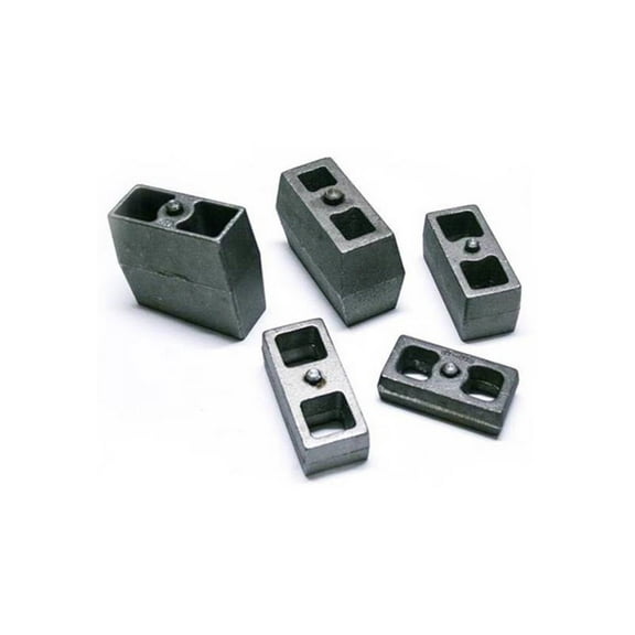 Superlift | 021-2 | 2" Rear Lift Blocks | 2-Piece Set | Universal Application with 11/16 pins