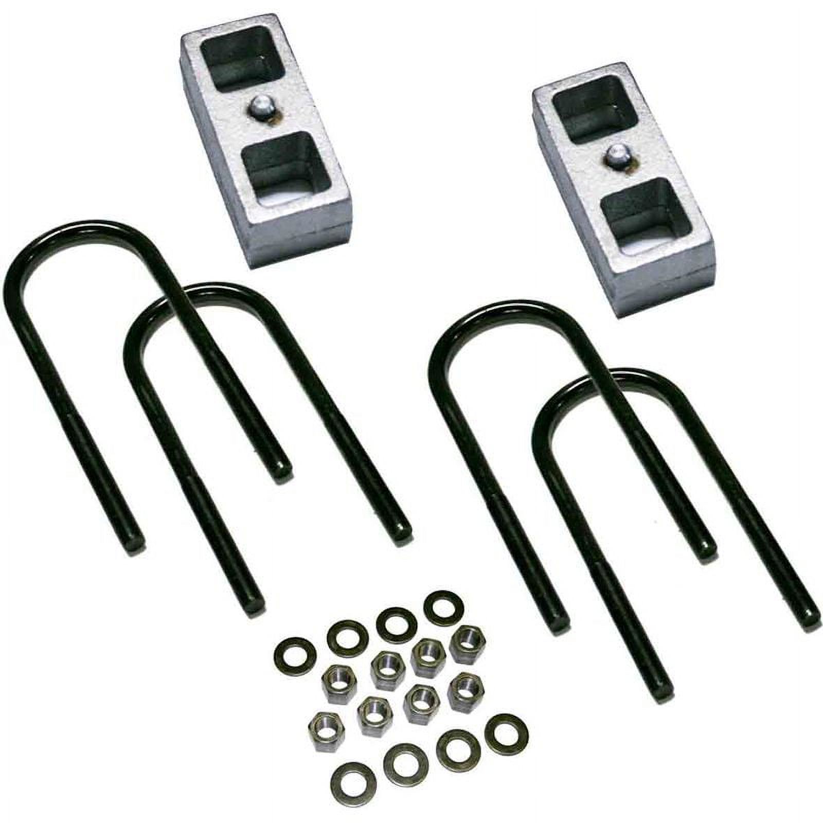 Superlift 3327 2" Block Kit with Rear Lift Blocks, UBolts