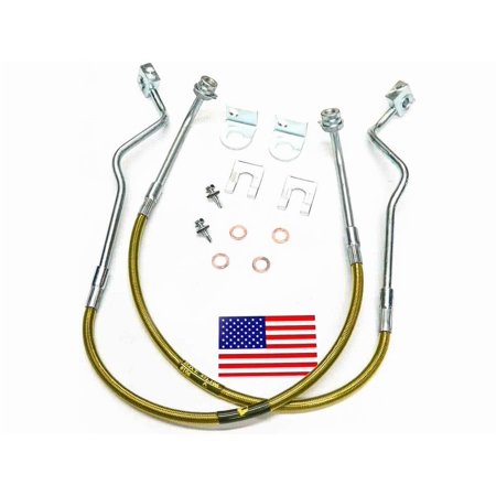 Superlift 91210 4-6" Lift w/ Bulletproof Brake Hoses Front for 86 Ford Bronco II Fits select: 1986 FORD RANGER