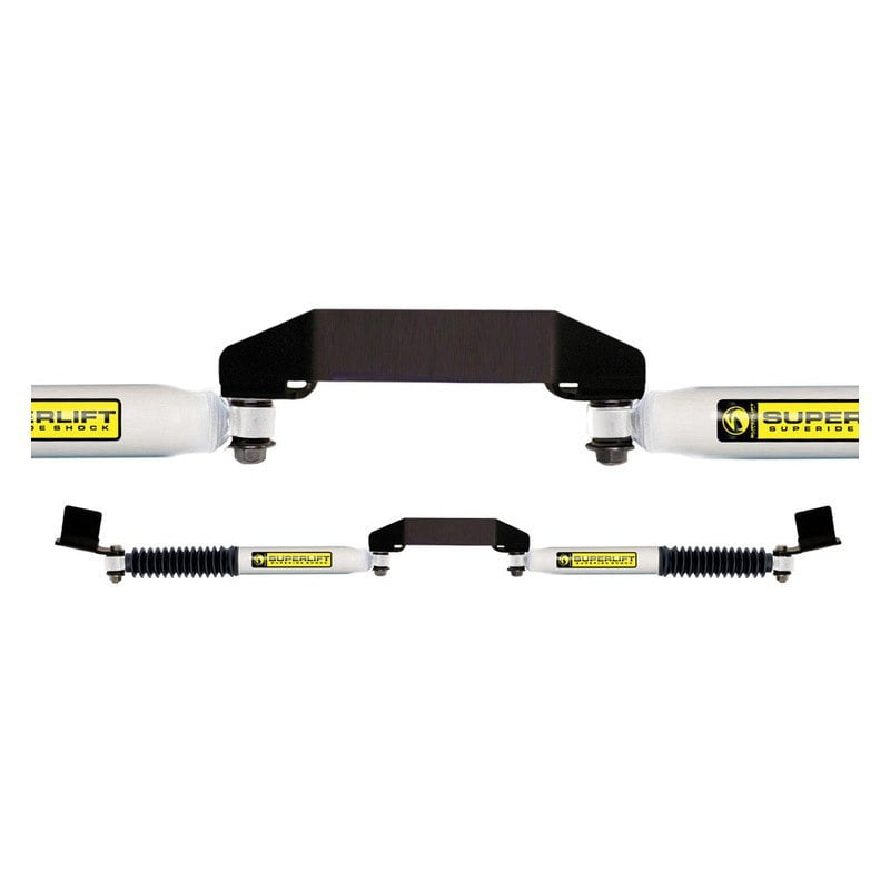 Superlift 92694 Superide Hydraulic Dual Steering Stabilizer Complete Kit