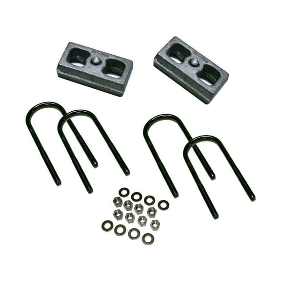 Superlift 9316 1.5" Rear Block Kit Mounted Overloads for 99-10 Ford F-250/F-350 Fits select: 1999-2004 FORD F250, 2000-2004 FORD F350