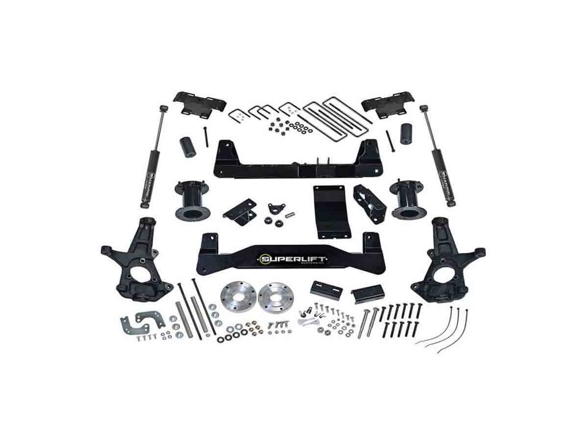 Superlift K162 Suspension Lift Kit W/Shocks Fits Sierra 1500 Silverado 1500 Fits select: 2007-2013 CHEVROLET SILVERADO, 2008-2013 GMC SIERRA