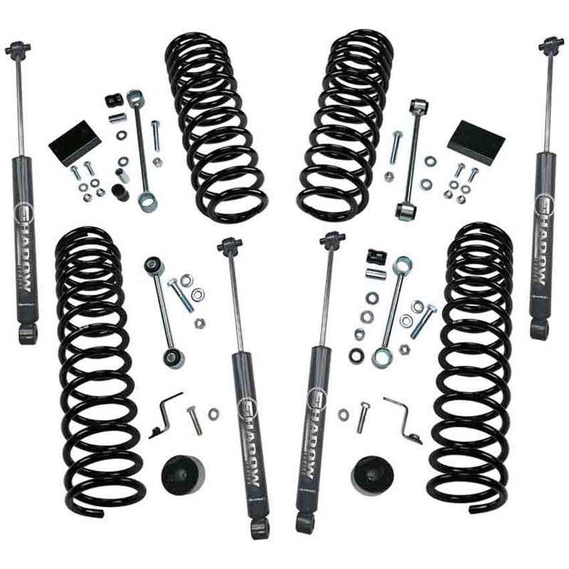 Superlift K190 2.5" Lift Kit Complete Lift Kit with Front & Rear Superlift Shadow Series
