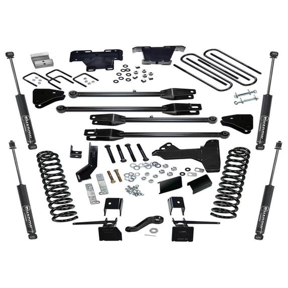Superlift S30-9100 Rear Lift Kit Component Box for 2017-2018 Ford - Black