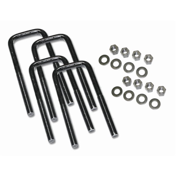Superlift U-Bolt 4 Pack 5/8x3-1/4x16 Square w/ Hardware