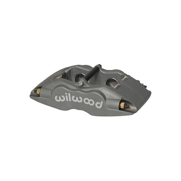 Superlite 4 Piston Brake Caliper with 3.500 in. Lug Mount, Grey Anodize