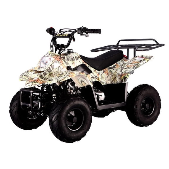 Supermach 4-Wheeler Gas 110cc ATV with Fully Automatic Transmission and Big Tires