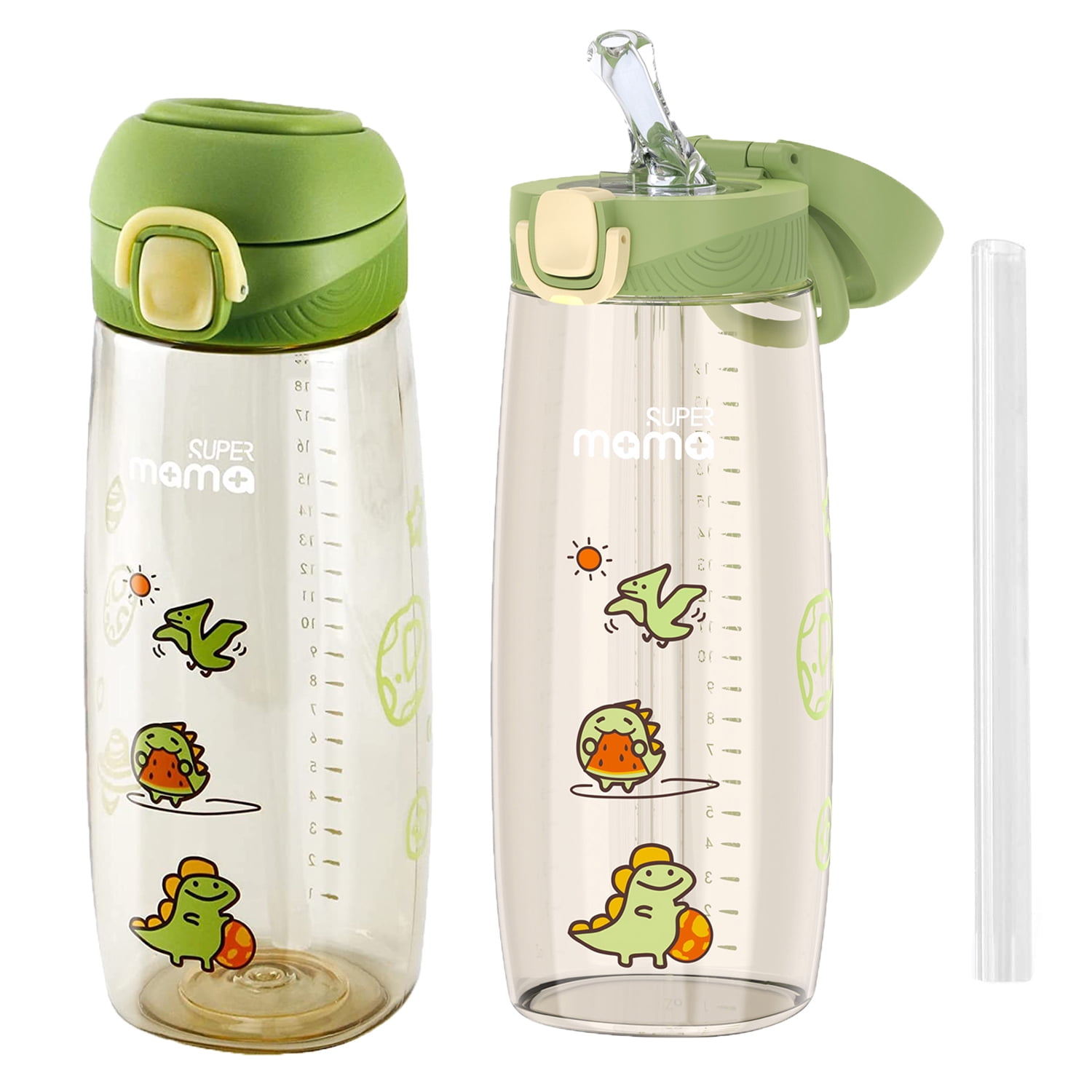 SUPER MAMA Supermama Sippy Cups for 1+ Year Old with Spout & Straw(9/11  Oz), PPSU No Spill Sippy Cup…See more SUPER MAMA Supermama Sippy Cups for  1+