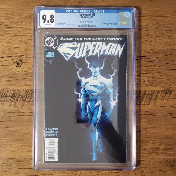Superman #123 - CGC 9.8 Comic Book