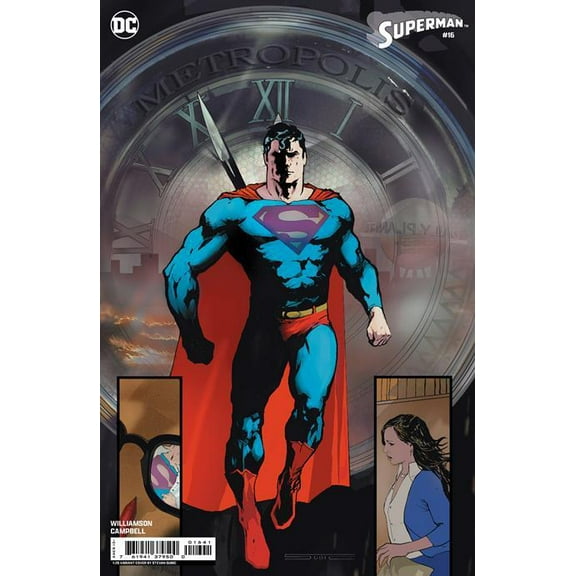 Superman #16 Cvr F Inc 1:25 Stevan Subic Card Stock Var (absolute Power) DC Comics Comic Book