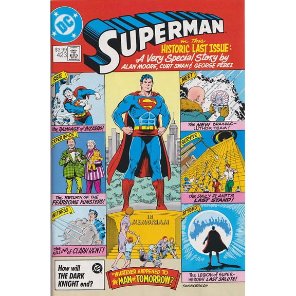 Superman (1st Series) #423A VF ; DC Comic Book