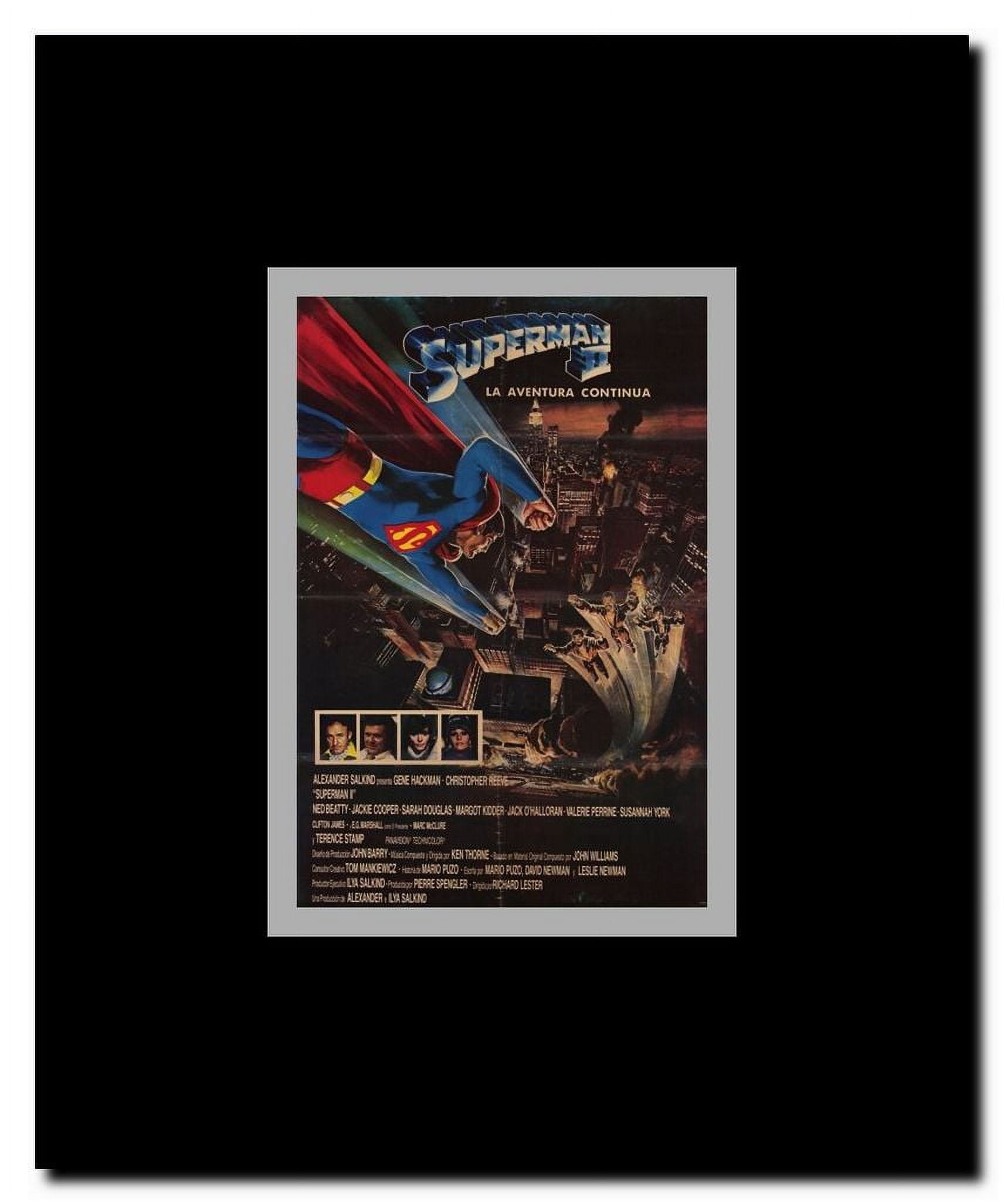 Superman 2 Framed Movie Poster