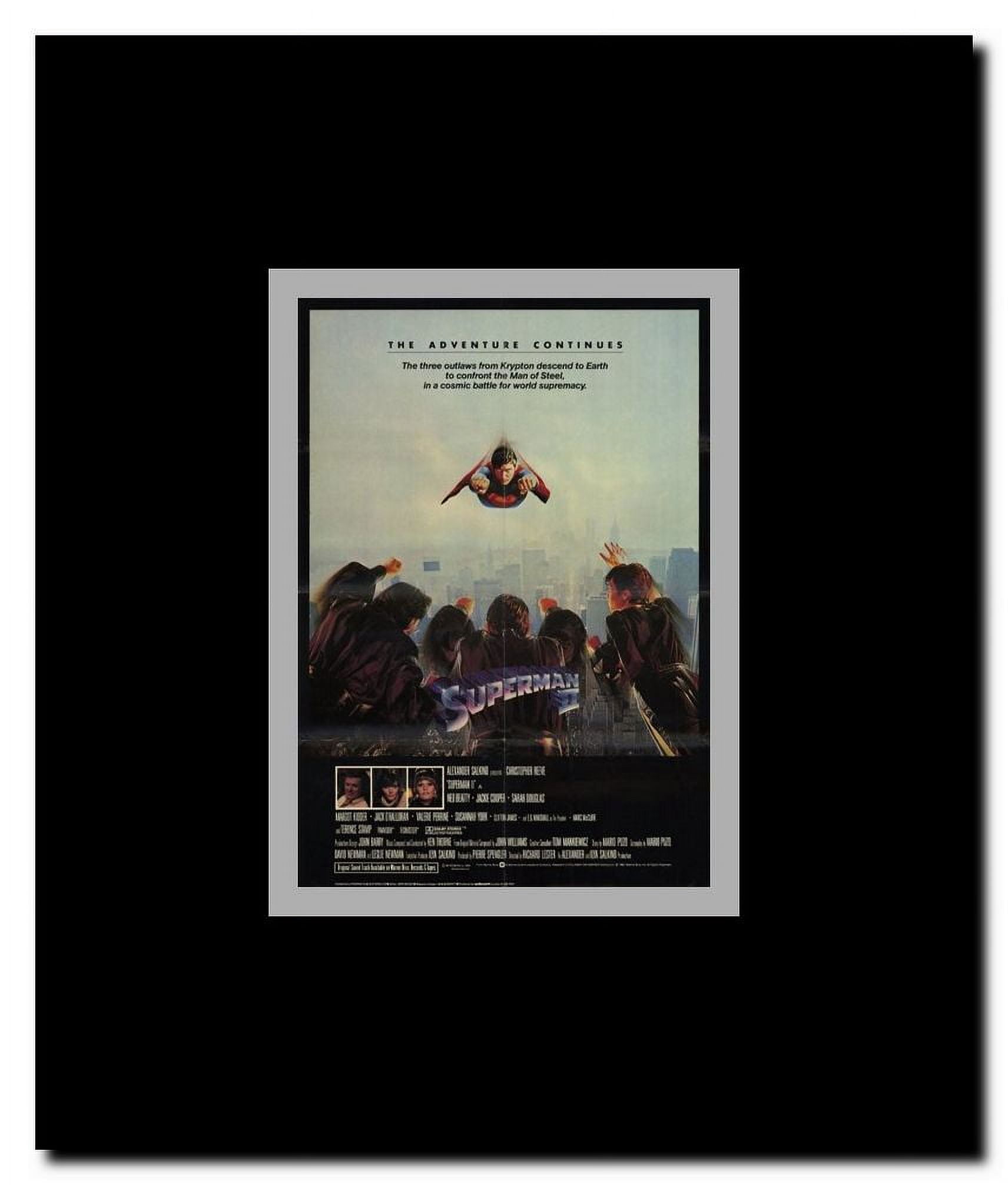Superman 2 Framed Movie Poster