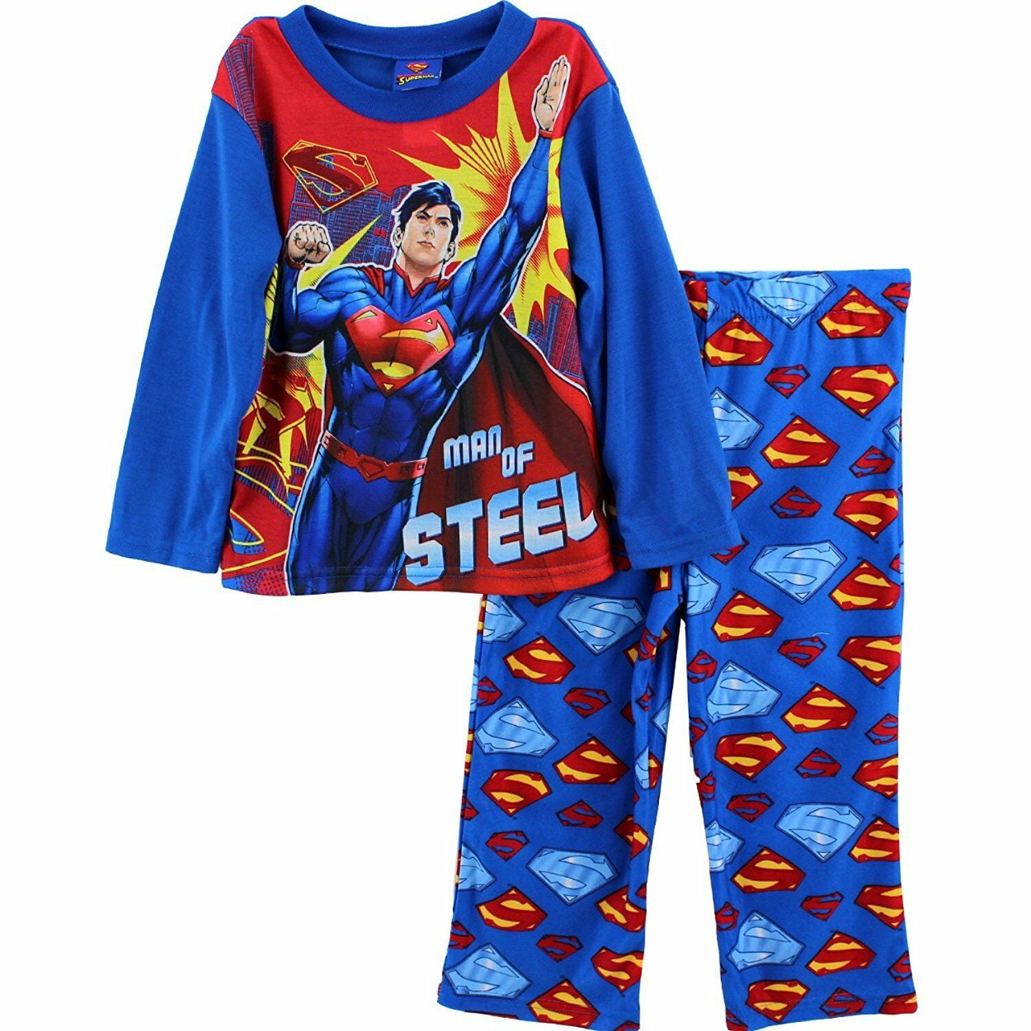 Superman pajamas 3t hotsell