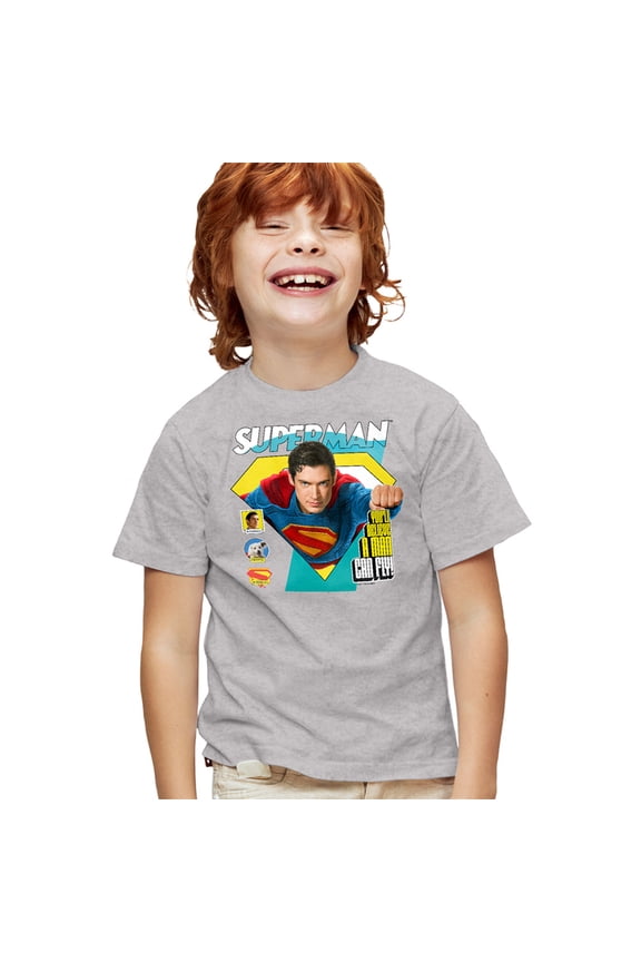 Comic Flight Kids T Shirt for Youth Boys and Girls